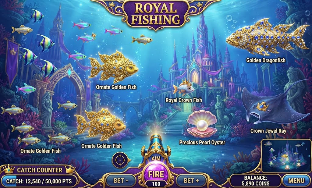 Royal Fishing game