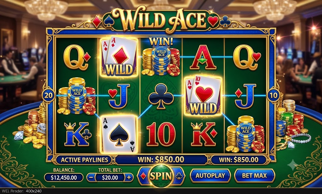 Wild Ace slot game
